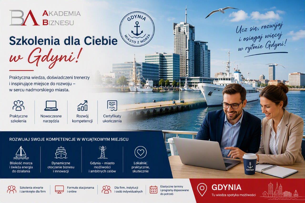 szkolenia Excel Gdynia, szkolenia w Gdyni